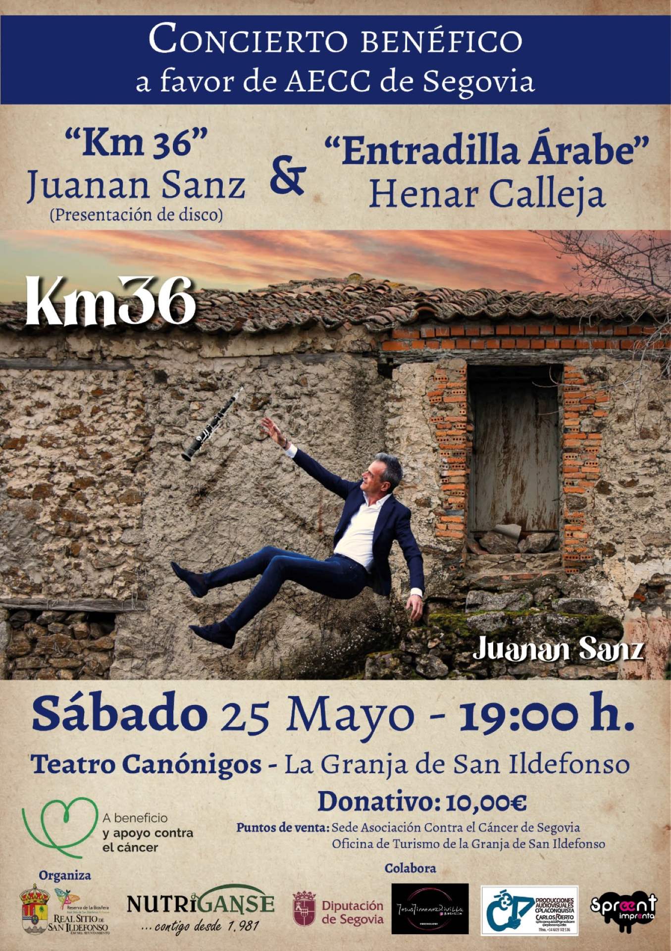 Portada del primer disco de Juanan Sanz.