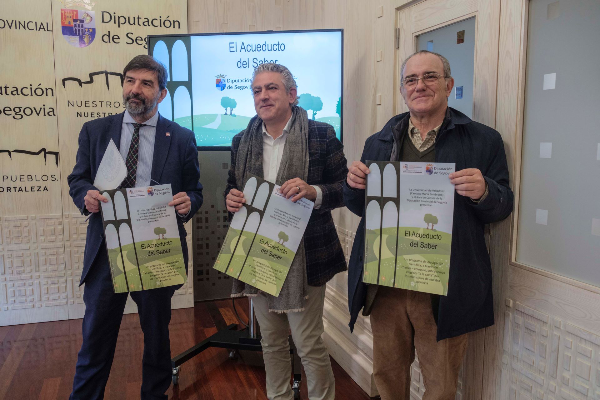 Presentación del cartel de ‘El Acueducto del Saber’.