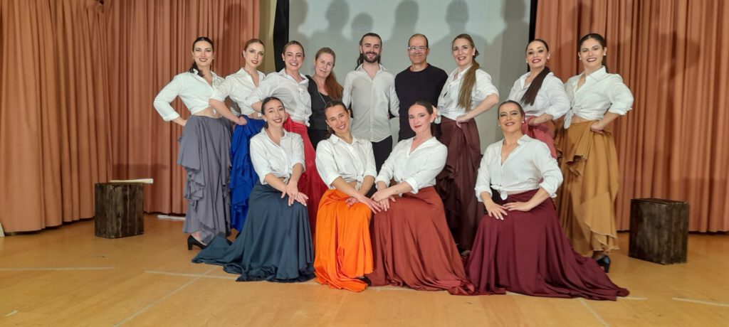 El grupo Ballet Carmen Amaya. El grupo Ballet Carmen Amaya.