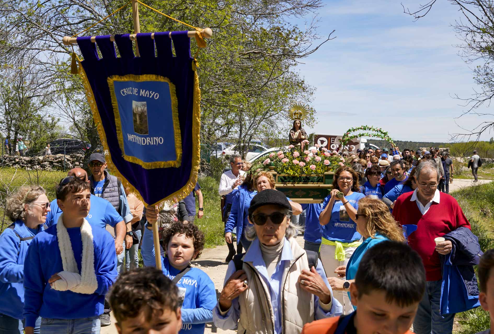 Cruz de Mayo en Matandrino Prádena