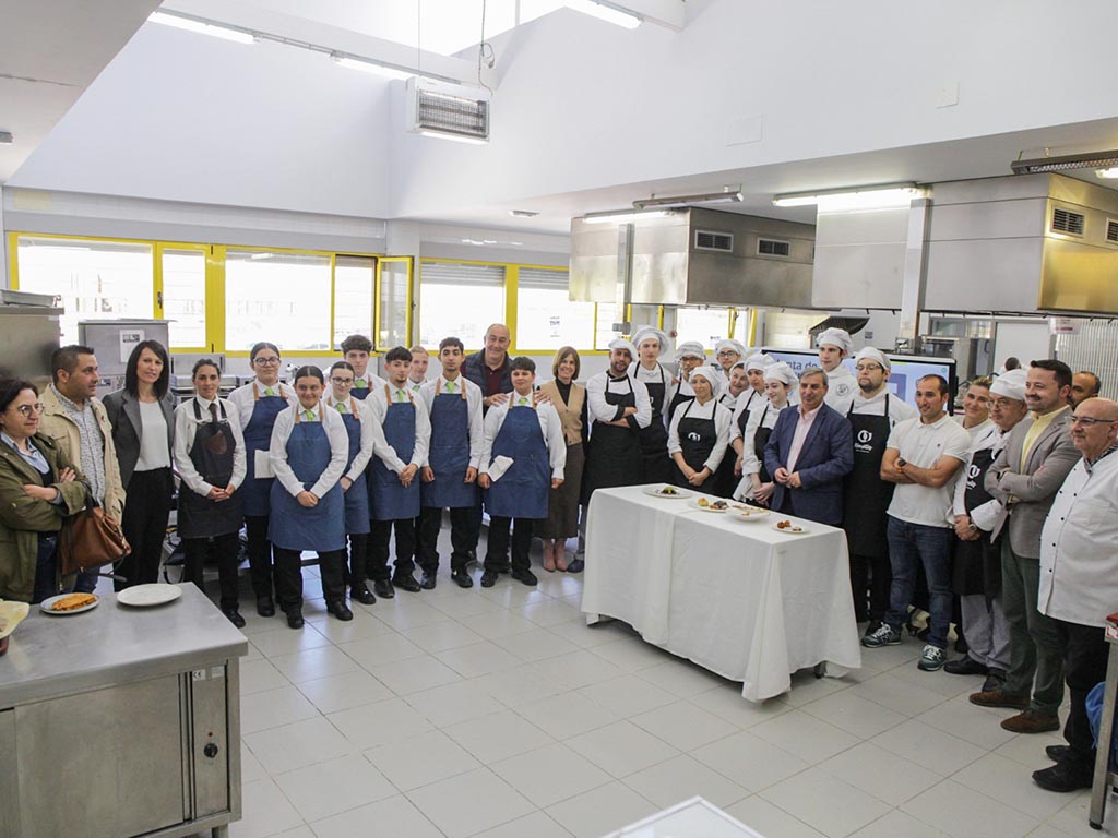 Jornada de Alimentos de Segovia, en el CIFP 'Felipe VI'. / EL ADELANTADO