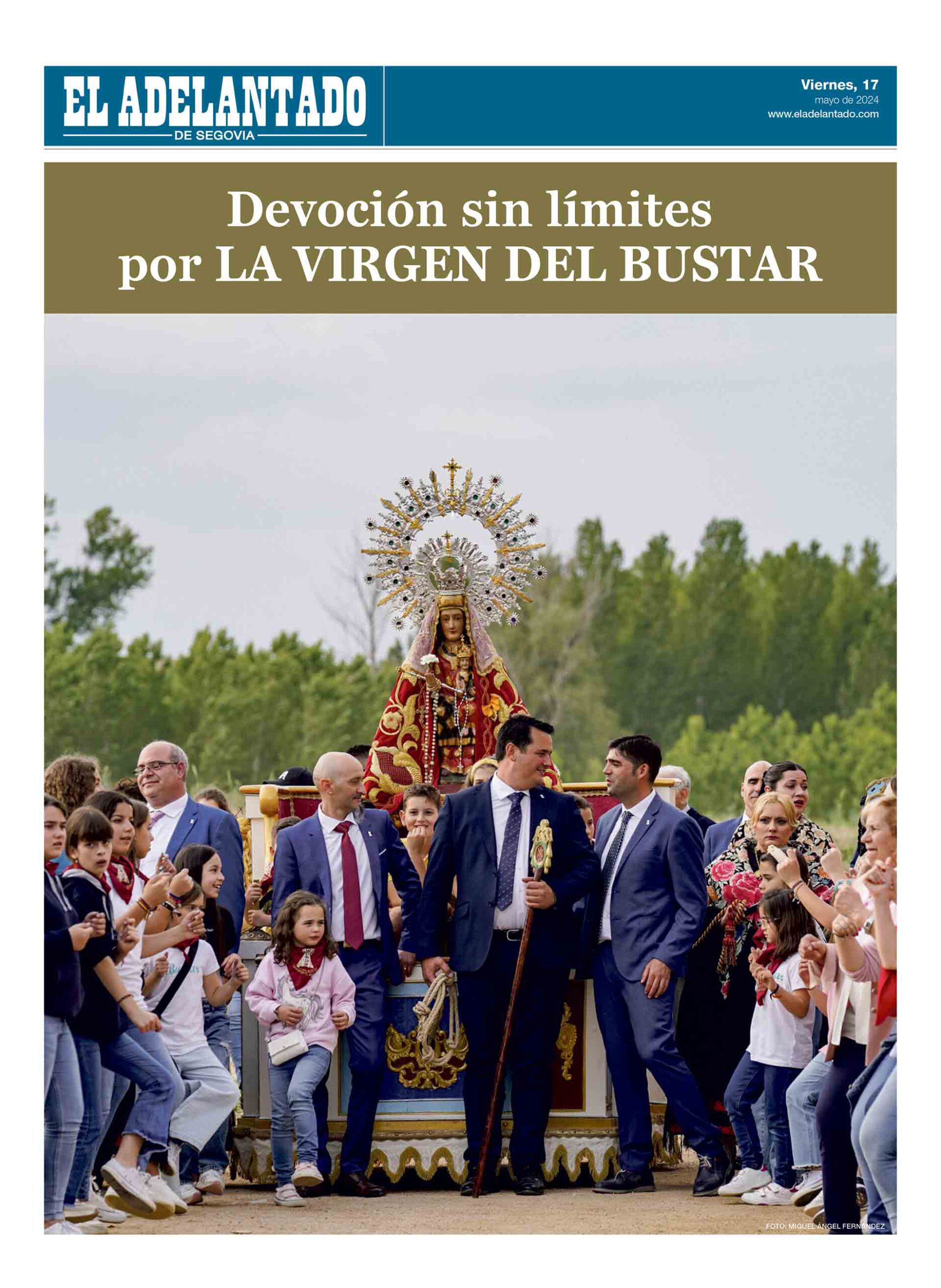 PORTADA SUPLEMENTO VIRGEN DEL BUSTAR EN CARBONERO EL MAYOR