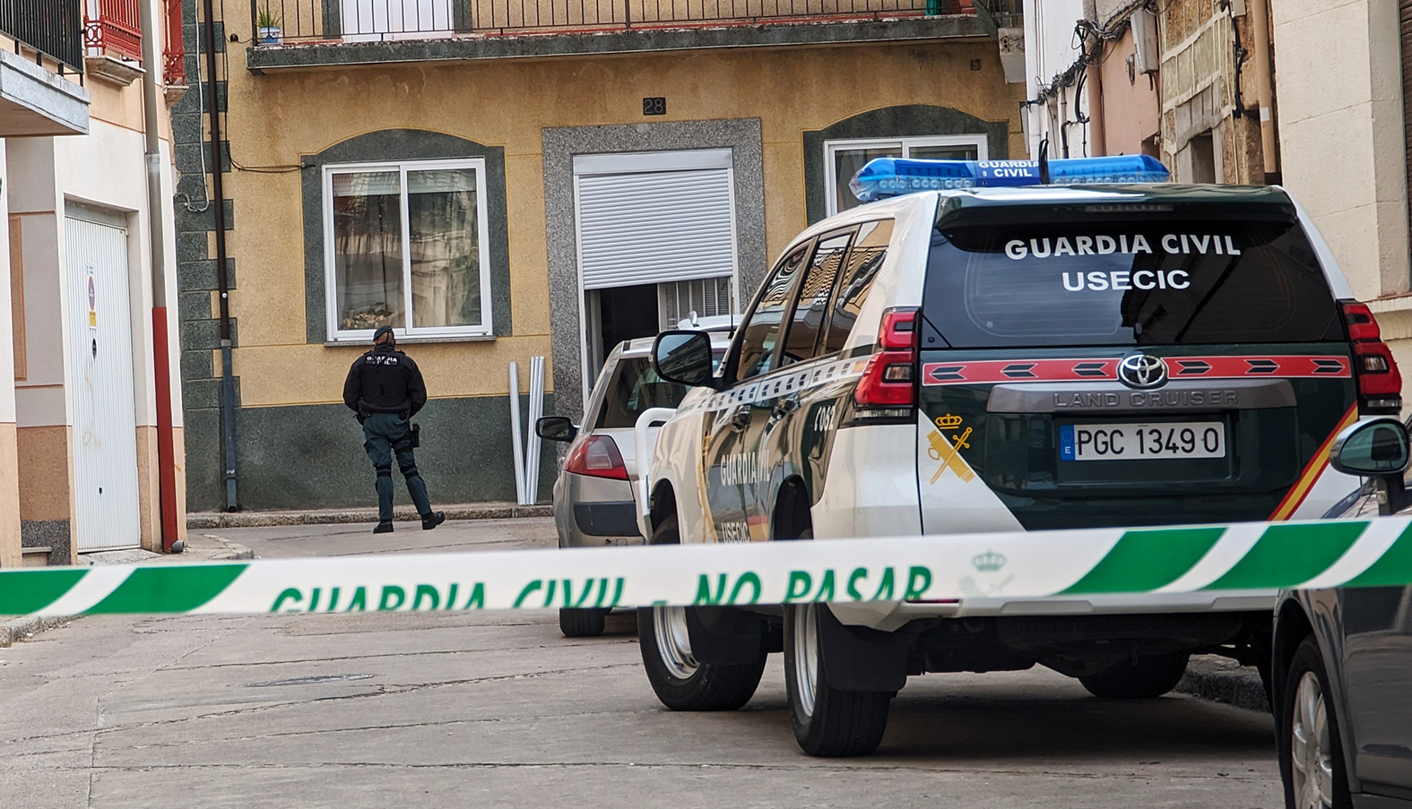 Redada de la Guardia Civil en Ciudad Rodrigo(Salamanca)