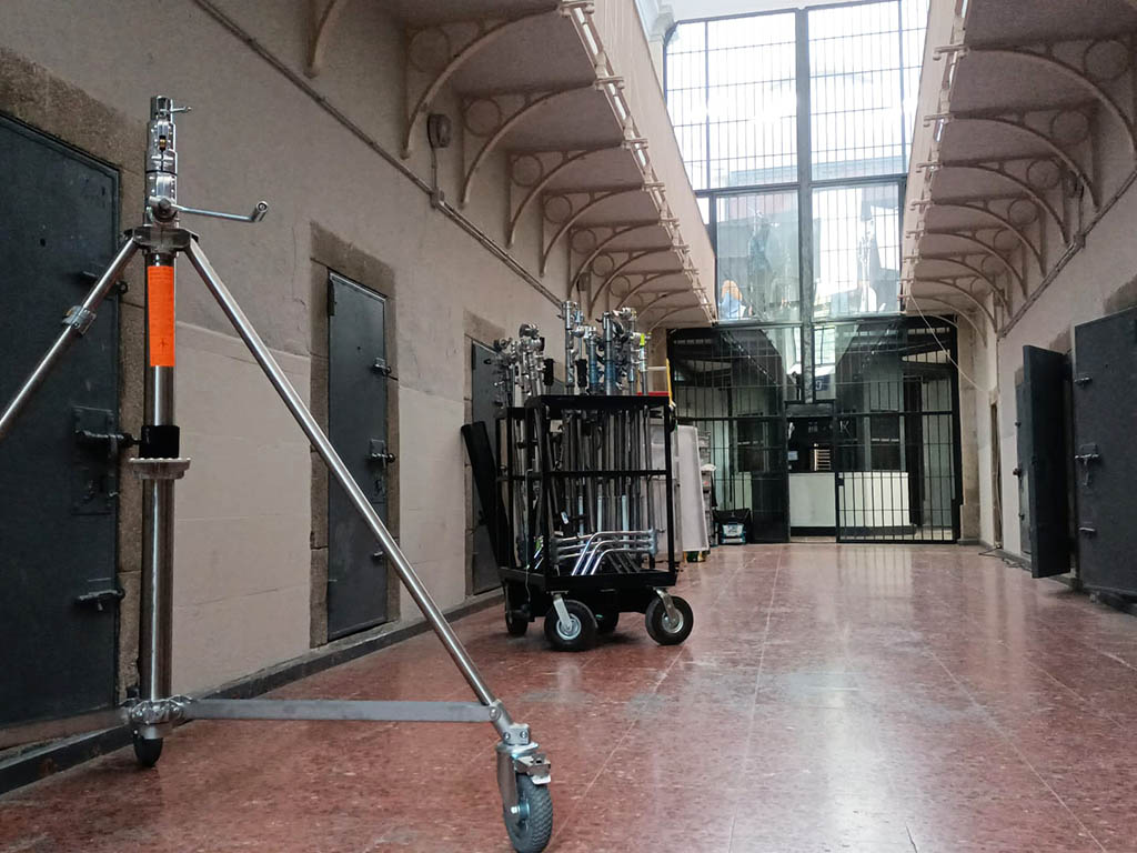 Rodaje en La Cárcel