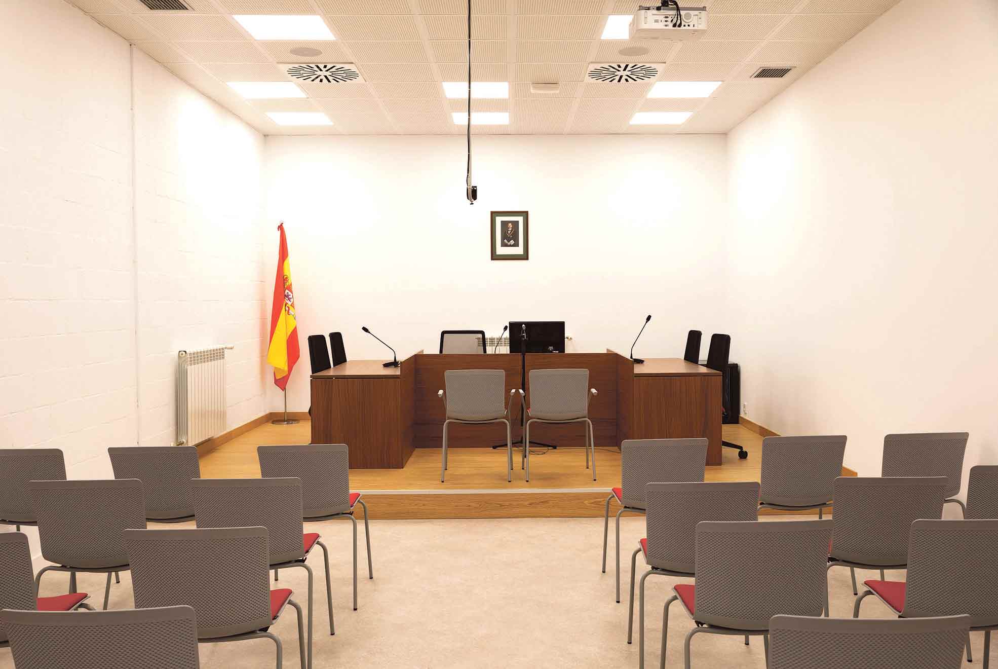 Sala de Vistas Campus María Zambrano. / Alberto Morala