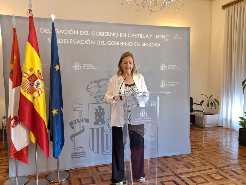La subdelegada del Gobierno, Marian Rueda, repasa el dispositivo de las Elecciones en Segovia.