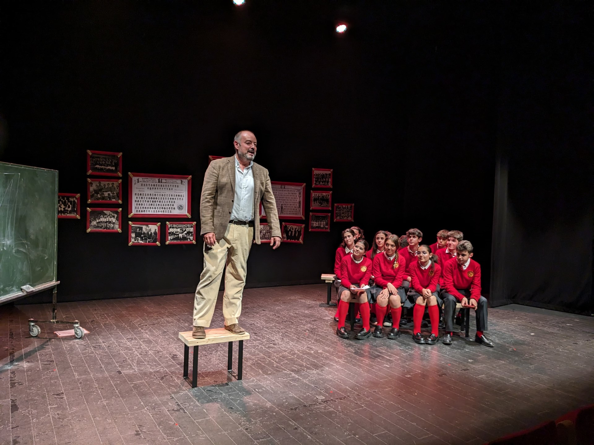 Sergio Calleja interpretó al emblemático profesor Keating en ‘El Club de los poetas Muertos’.