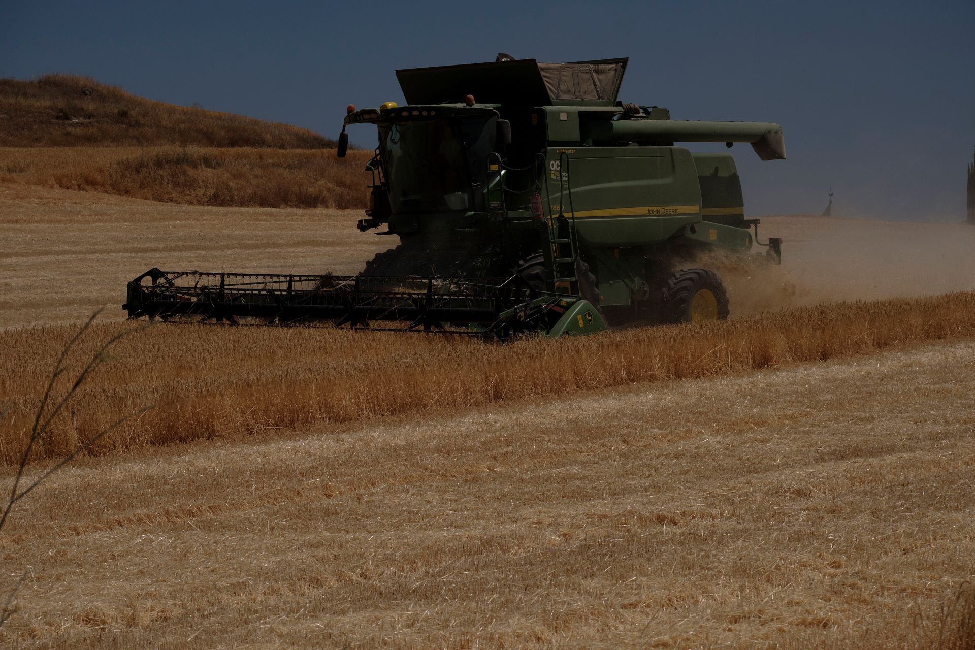 Cosecha de cereal en Segovia, principal provincia productora de este alimento.