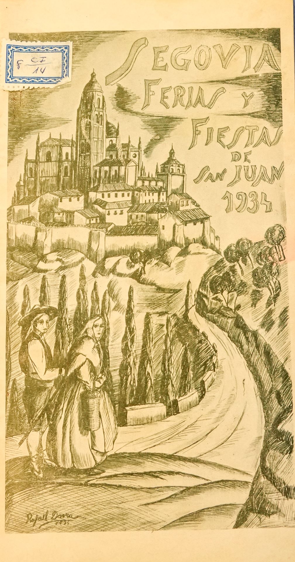 Los programas de las Ferias 6 21062024 Carteles Fiestas Segovia Antiguos Fotografia Miguel Angel Fernandez 12