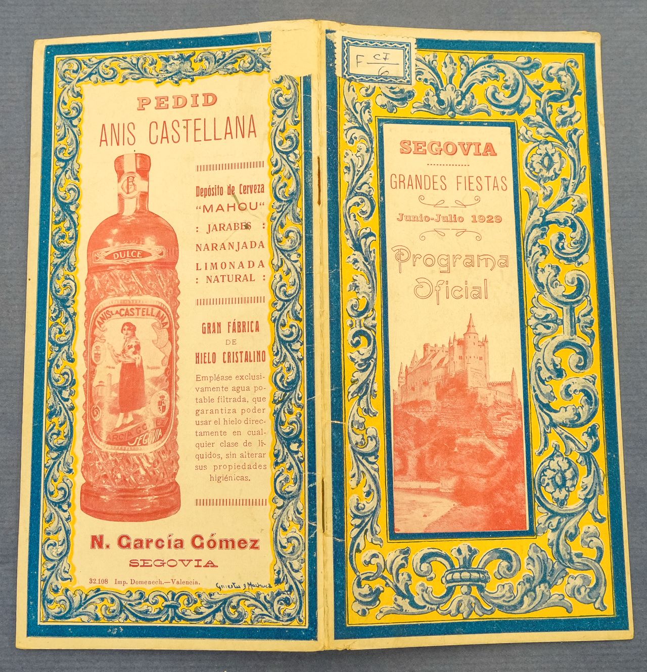 Los programas de las Ferias 4 21062024 Carteles Fiestas Segovia Antiguos Fotografia Miguel Angel Fernandez 20