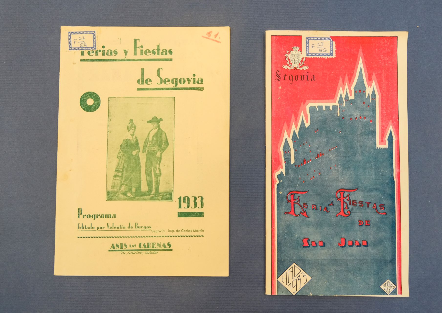 Los programas de las Ferias 7 21062024 Carteles Fiestas Segovia Antiguos Fotografia Miguel Angel Fernandez 8