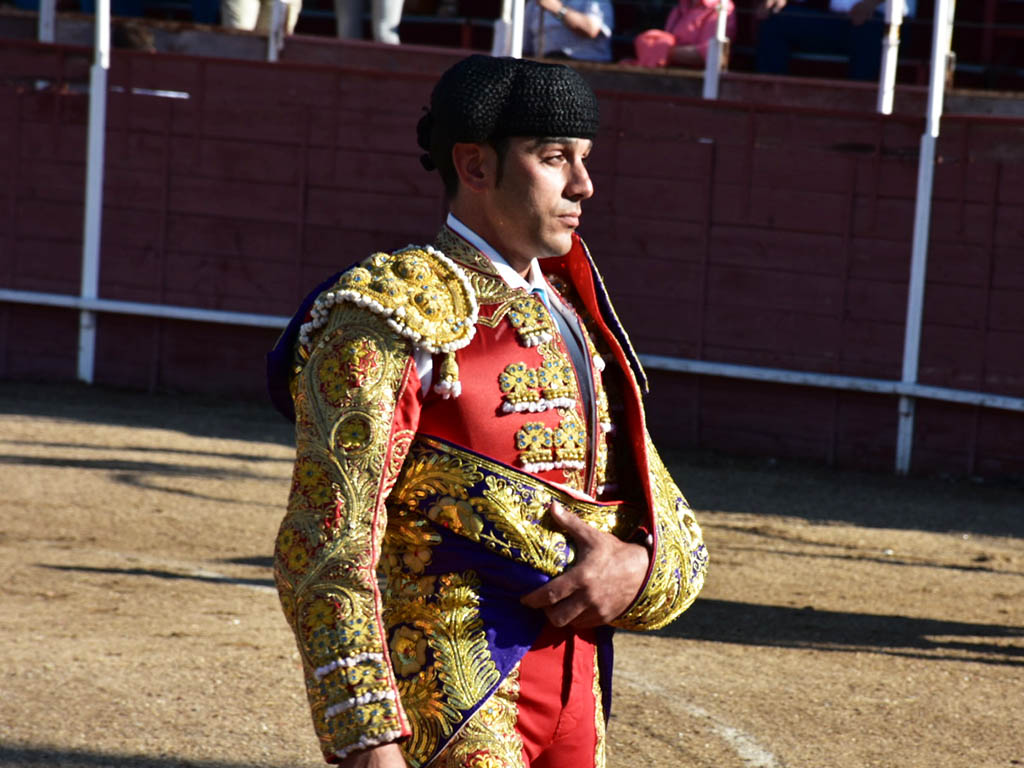 El novillero segoviano Carlos Garcia. / A.M.