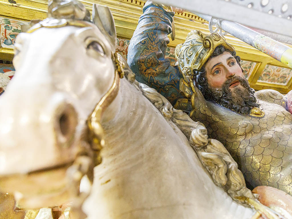 Restauración de la Capilla de Santiago Apóstol, en la Catedral de Segovia. / NACHO VALVERDE - ICAL Restauración de la Capilla de Santiago Apóstol, en la Catedral de Segovia. / NACHO VALVERDE - ICAL