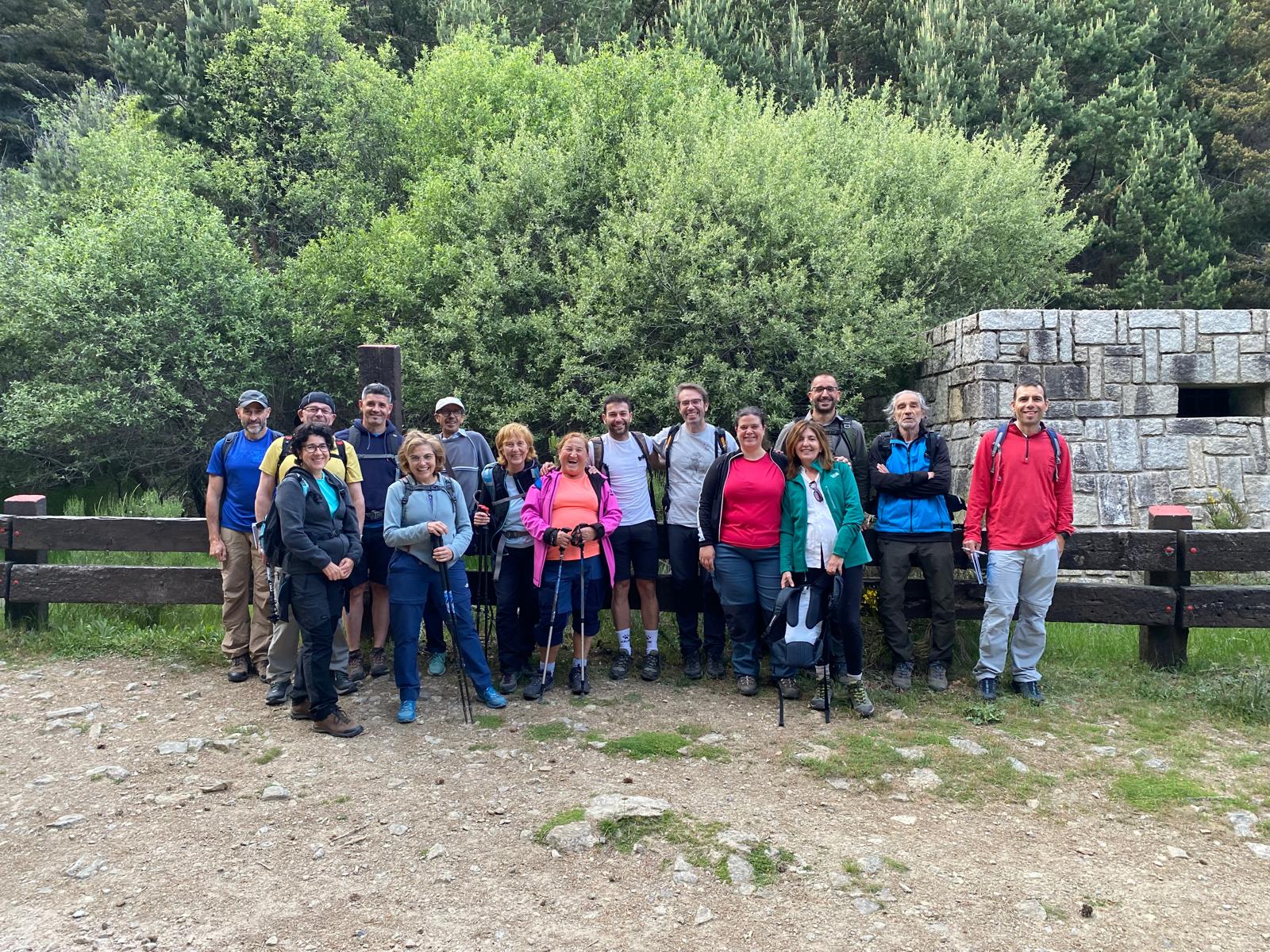 Participantes del curso de botánica / AYTO. DEL REAL SITIO DE SAN ILDEFONSO
