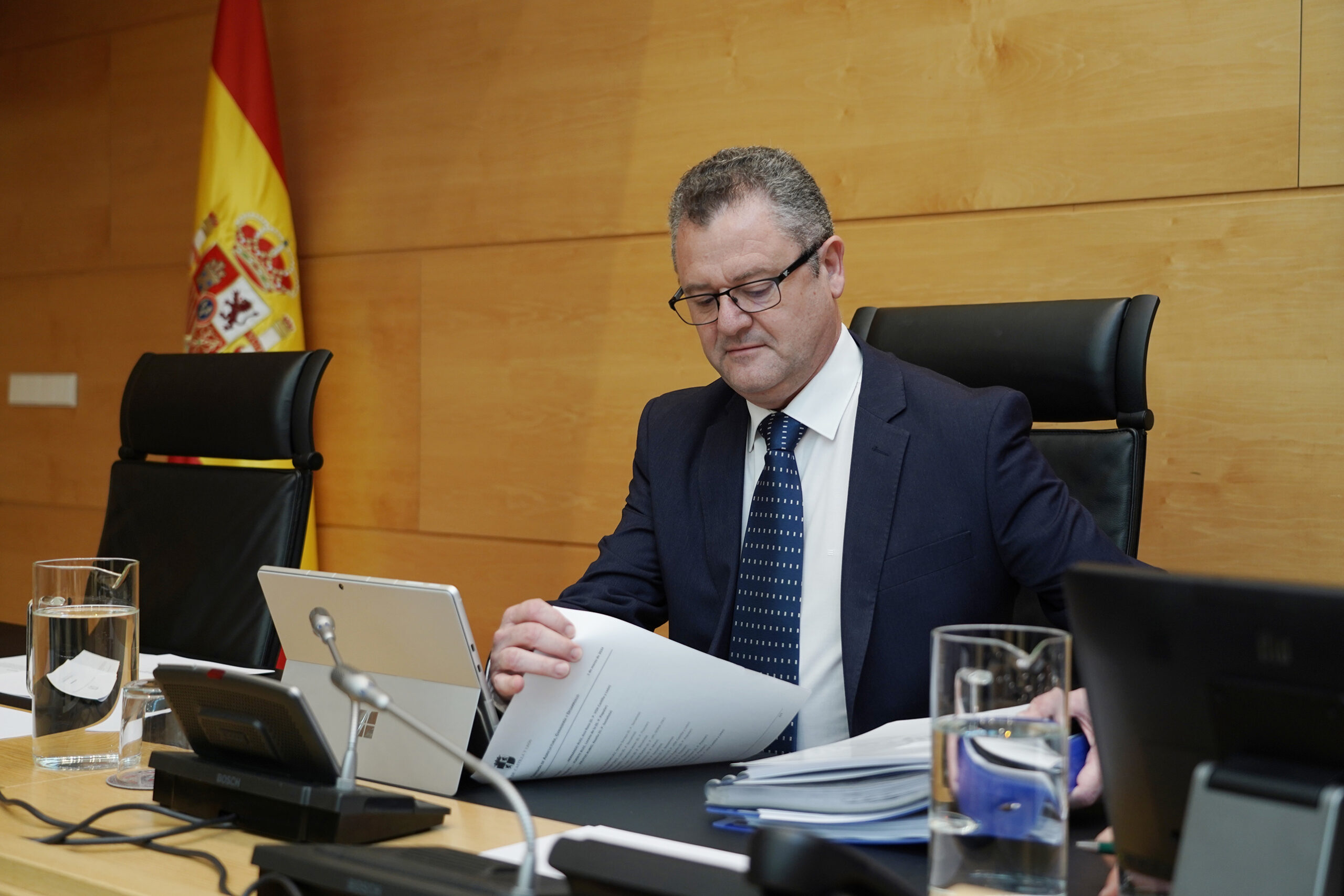 El consejero de Agricultura comparece para explicar las cuentas de su departamento para 2024