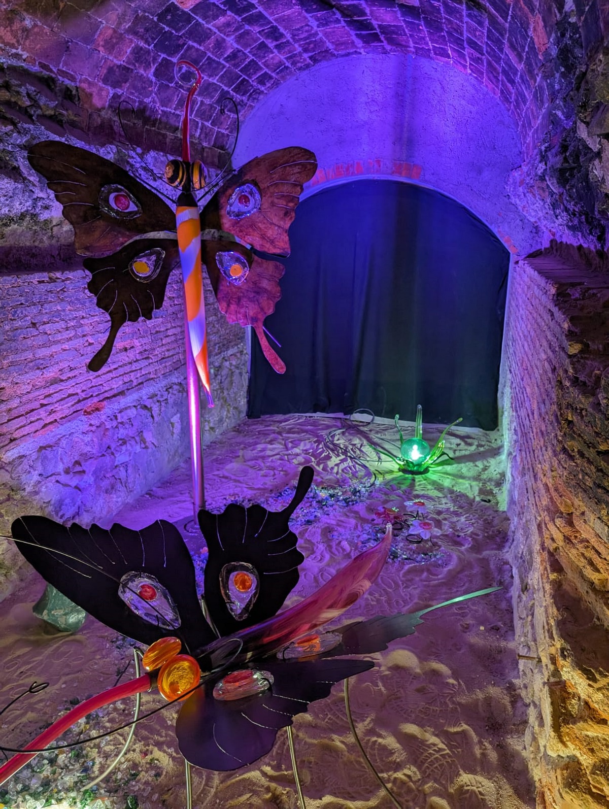 Esculturas de mariposas / Real Fábrica