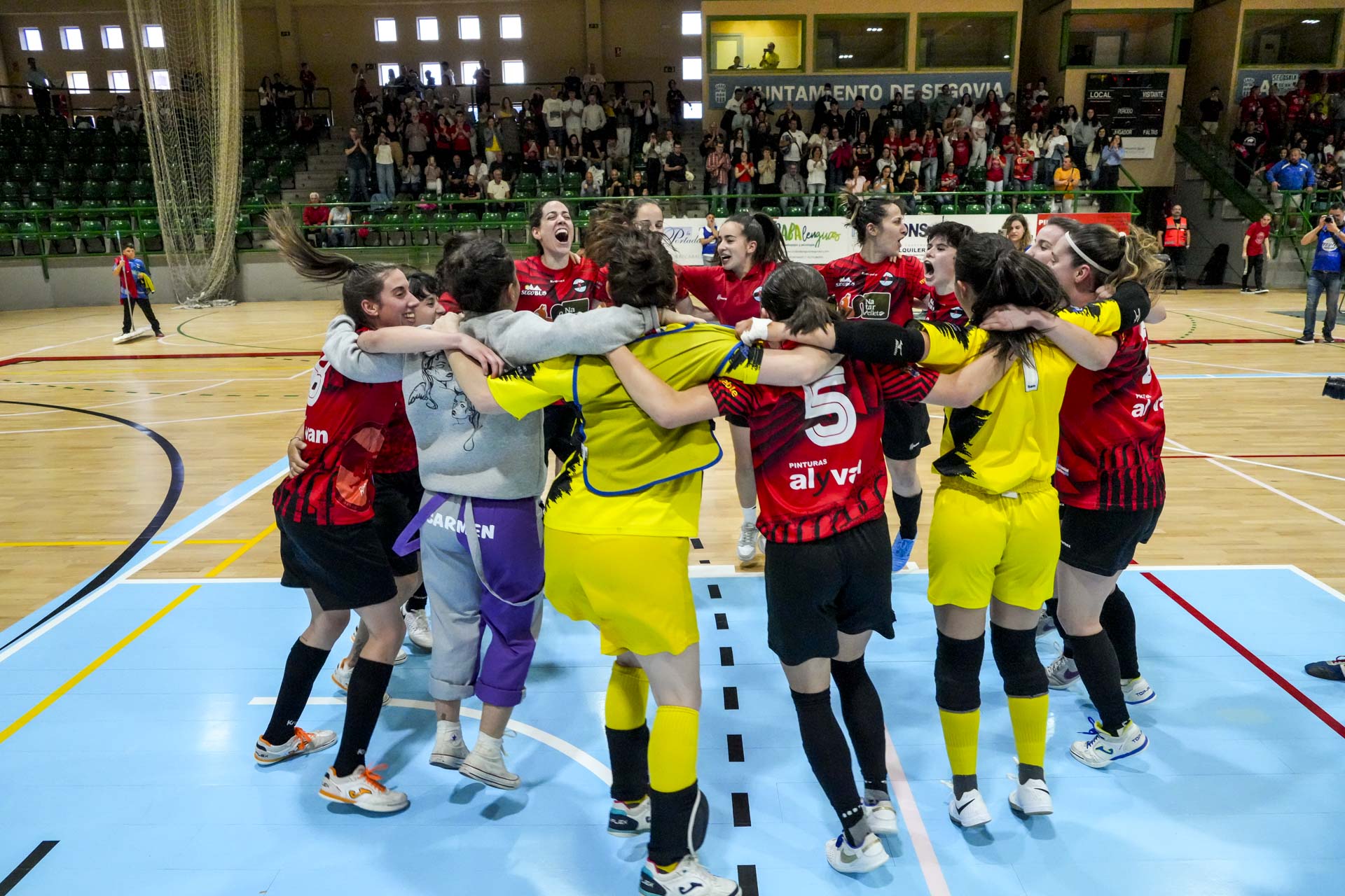 Futbol Sala Femenino Segosala vs IES Luis Camoens Play Off Ascen