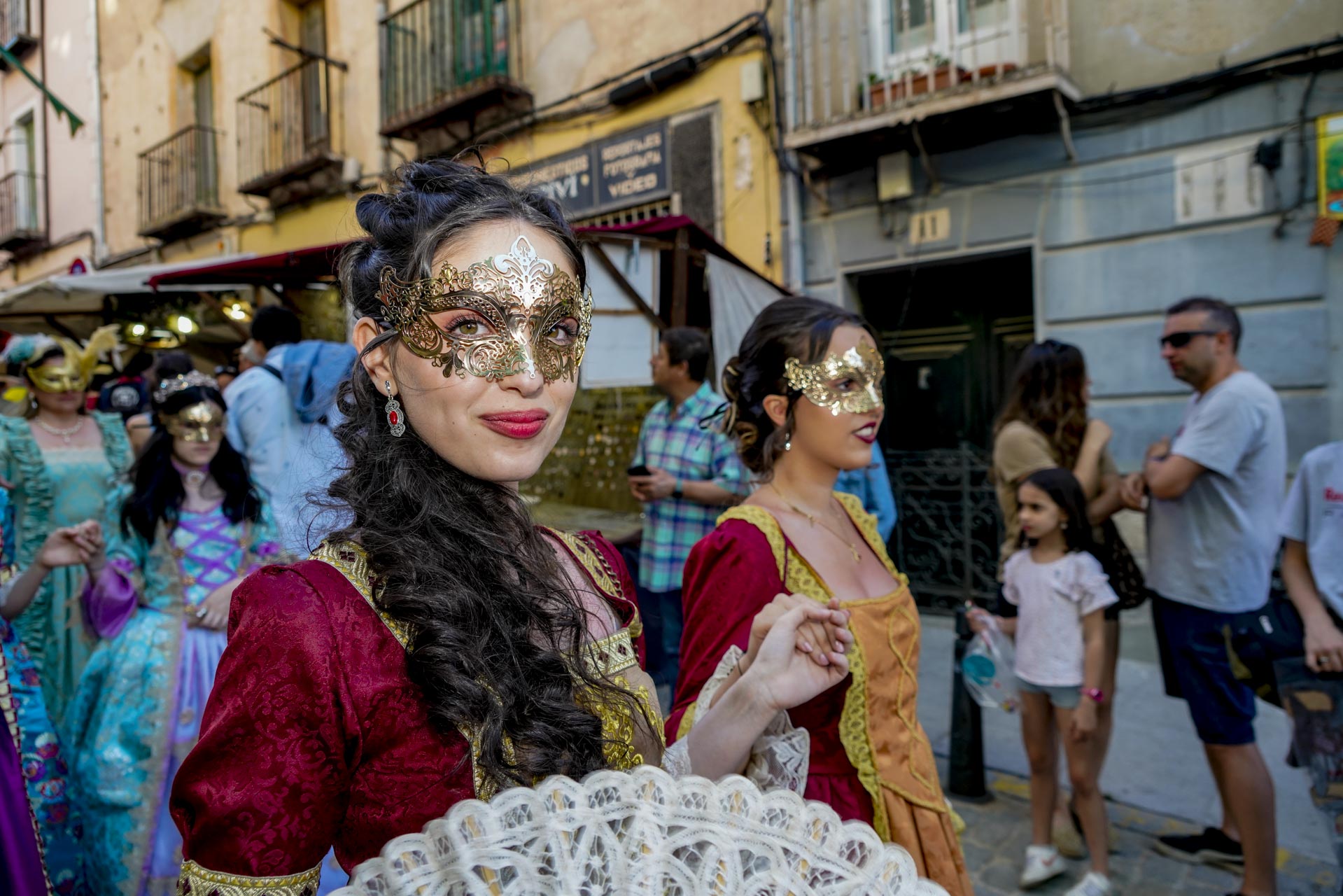 Mercado Barroco en La Granja de San Ildefonso Máscaras