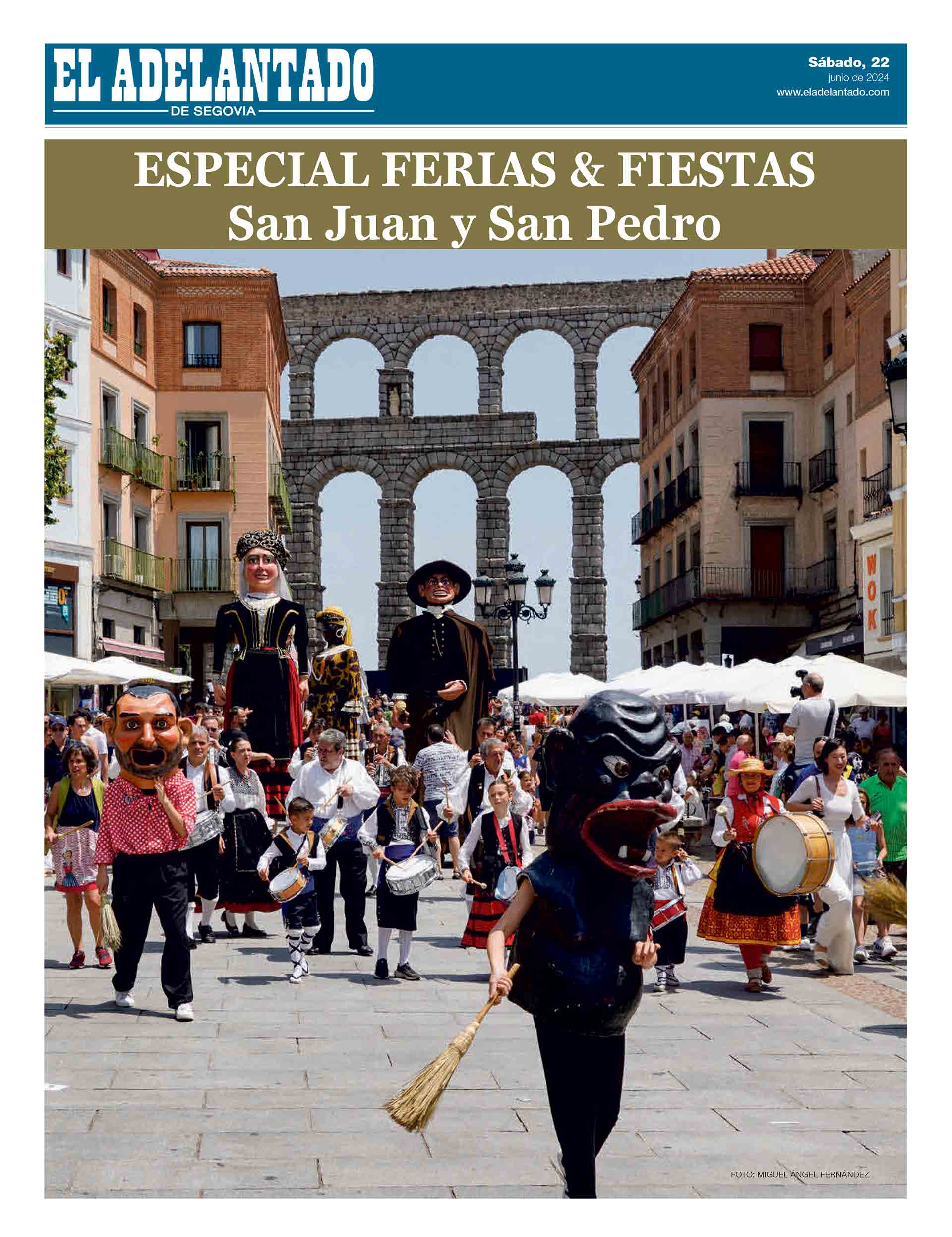 PORTADA SUPLEMENTOS FERIAS Y FIESTAS SAN JUAN Y SAN PEDRO 2024