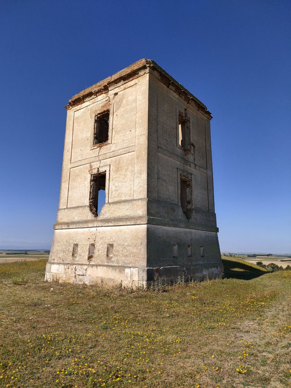 Torre número 12 del telégrafo óptico en Codorniz.