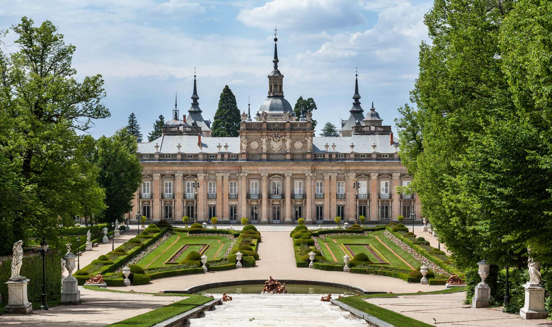 Vista del Palacio de La Granja / E.A