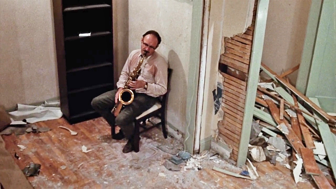 Gene Hackman en un fotograma de La conversación.