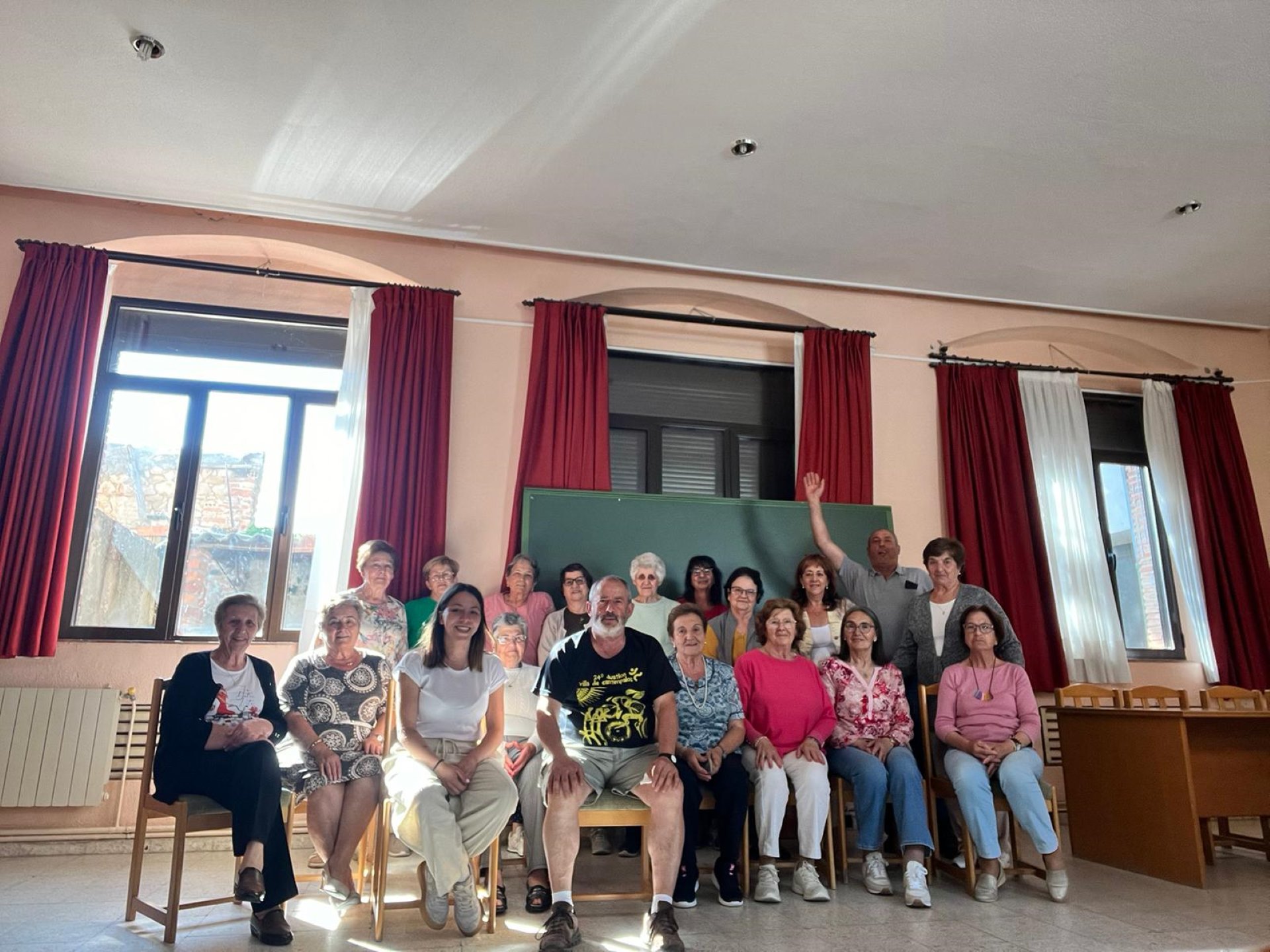 Participantes en aulas de cultura de la Diputacion de Segovia