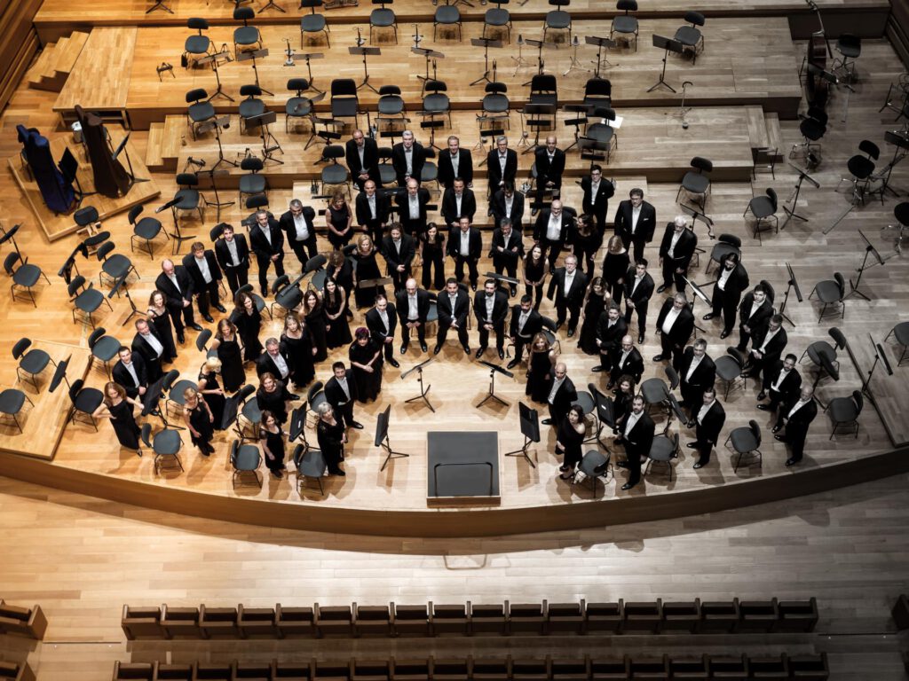 La Orquesta Sinfónica de Castilla y León.
