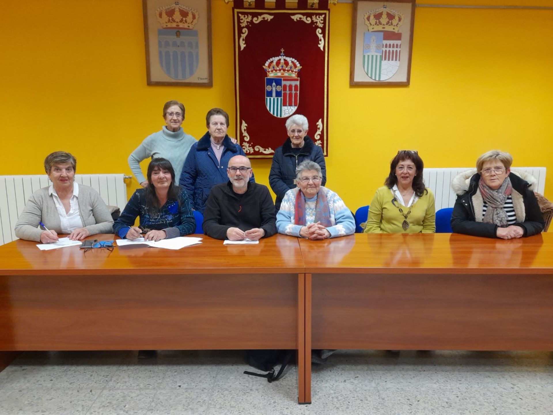 Asociación de jubilados ‘Maestro Cándido Herrero’.