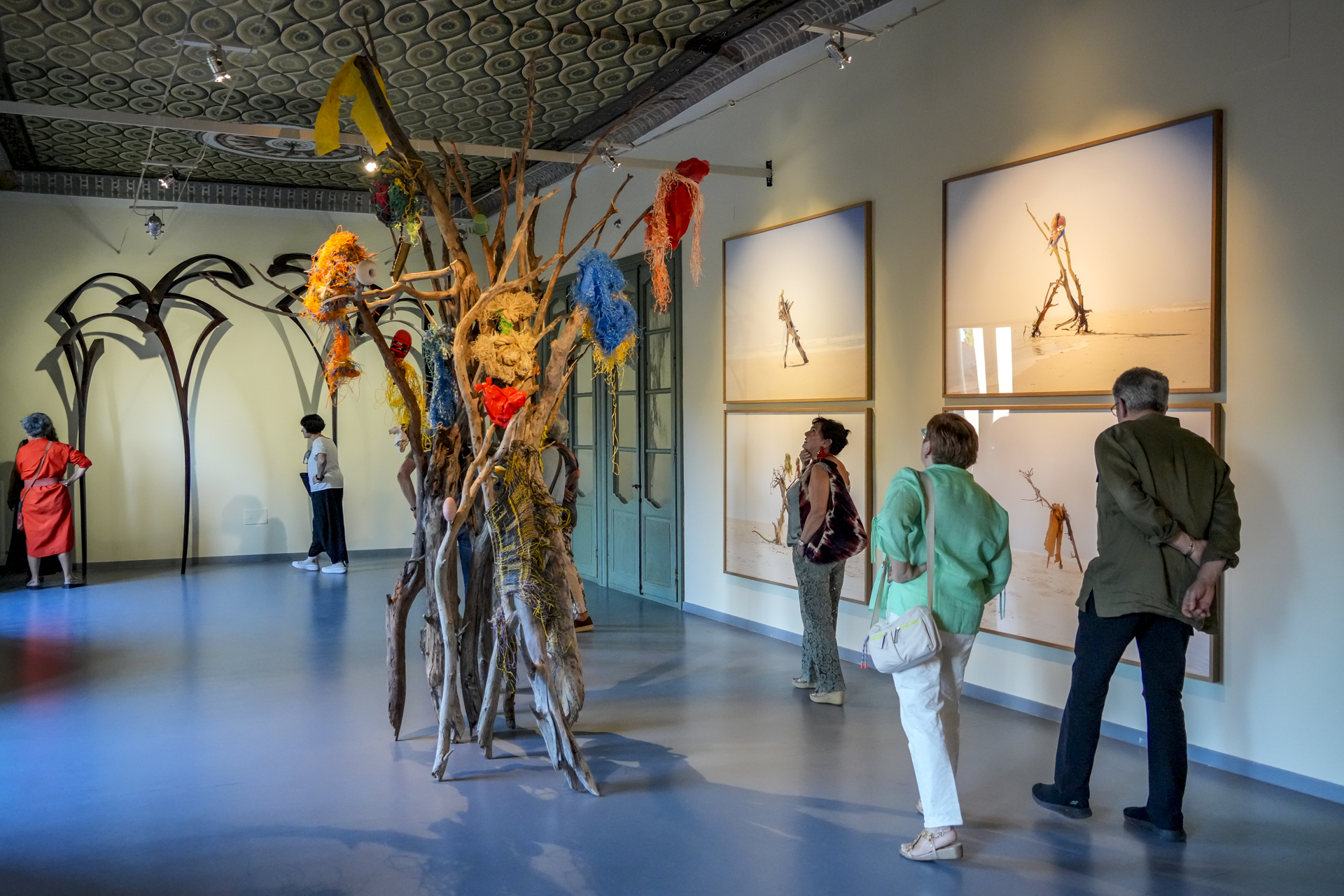 Sala de la exposición. Fotografía: Miguel Angel Fernández