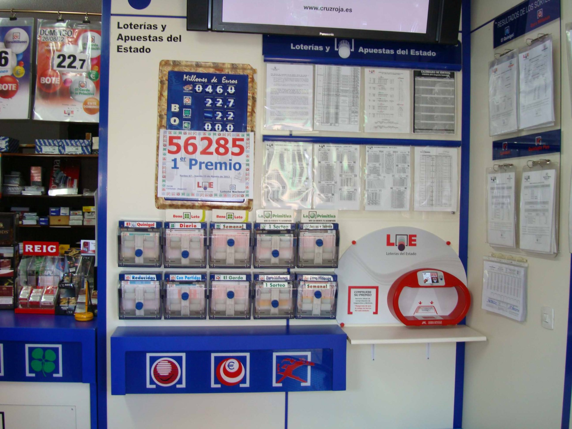 La apuesta se validó en la Administración de Loterías número dos de Cuéllar