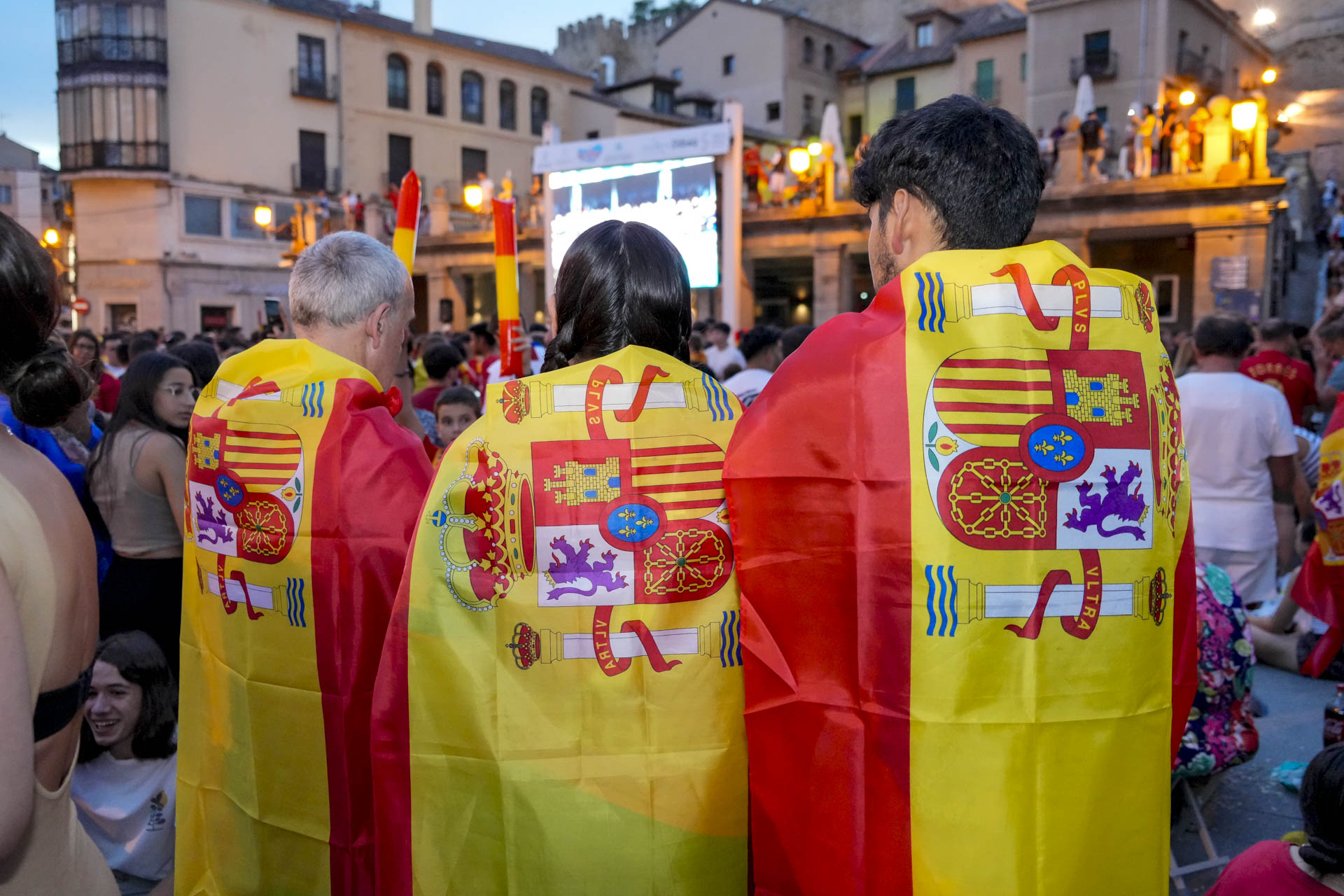 Final Eurocopa Plaza Azoguejo