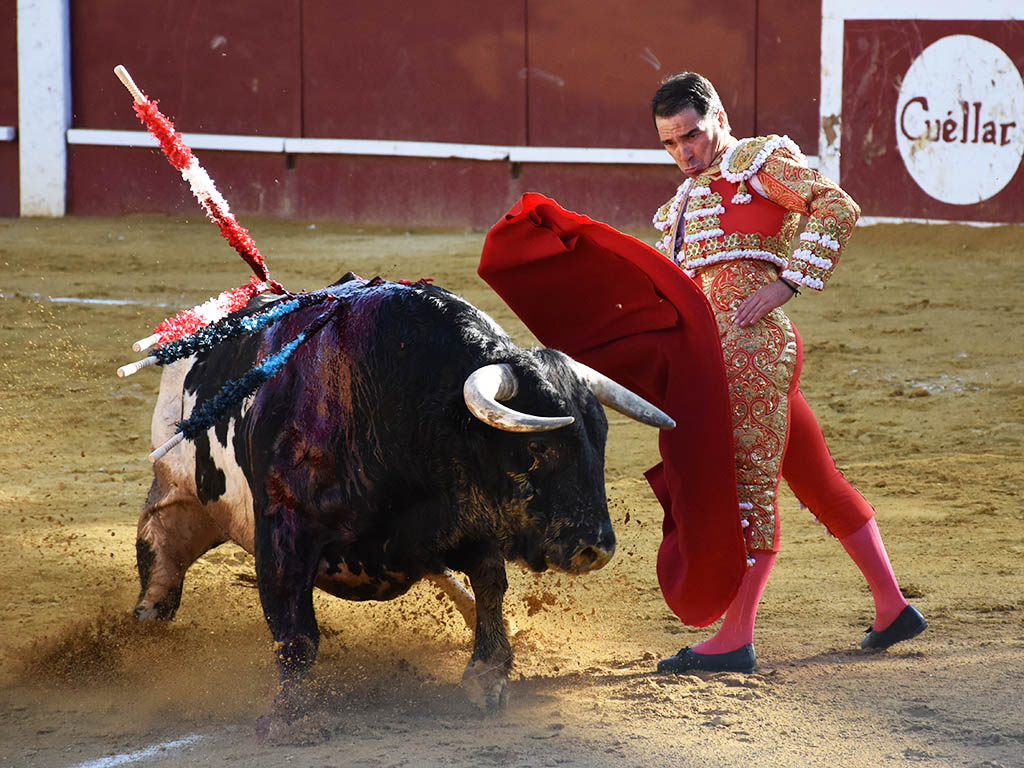 El torero cuellarano Javier Herrero. / A.M.