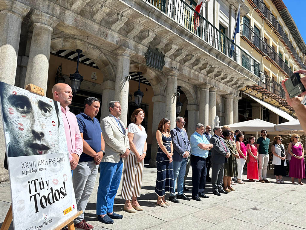 Minuto silencio Miguel Ángel Blanco