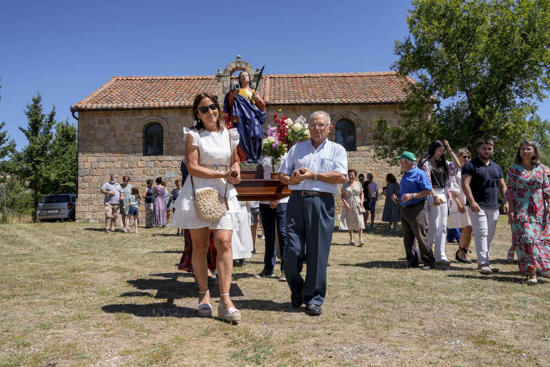 Misa y Procesión Santa Marina en Mansilla