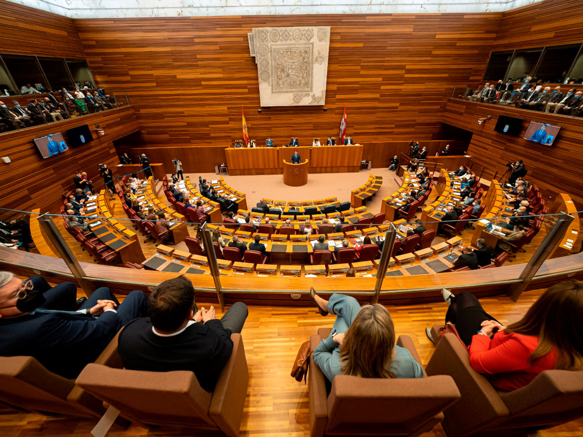 Pleno de las Cortes de Castilla y León