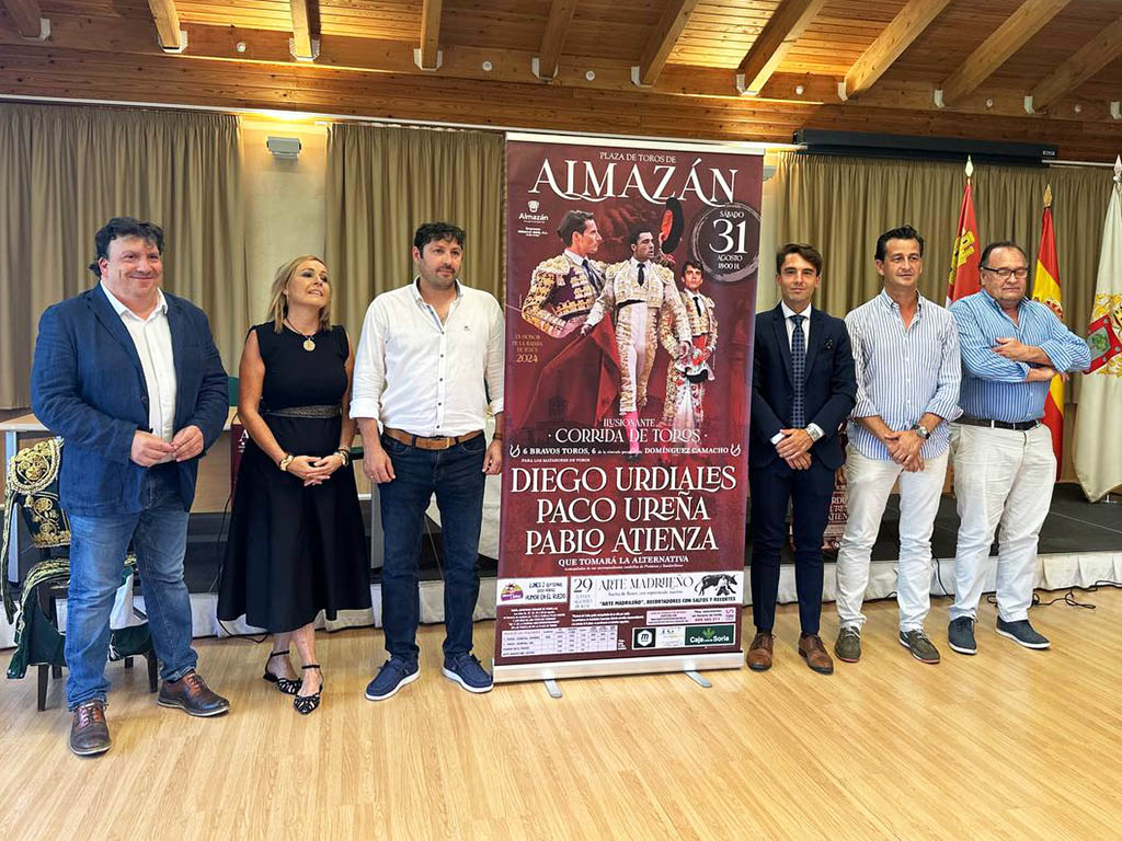 Presentación del cartel de la alternativa de Pablo Atienza