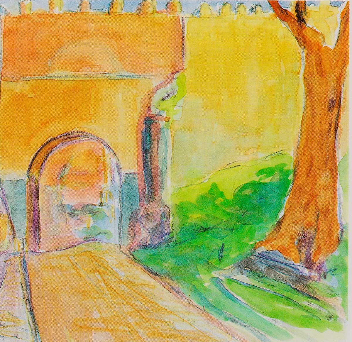 Puerta de San Cebrián (por Carlos Costa)