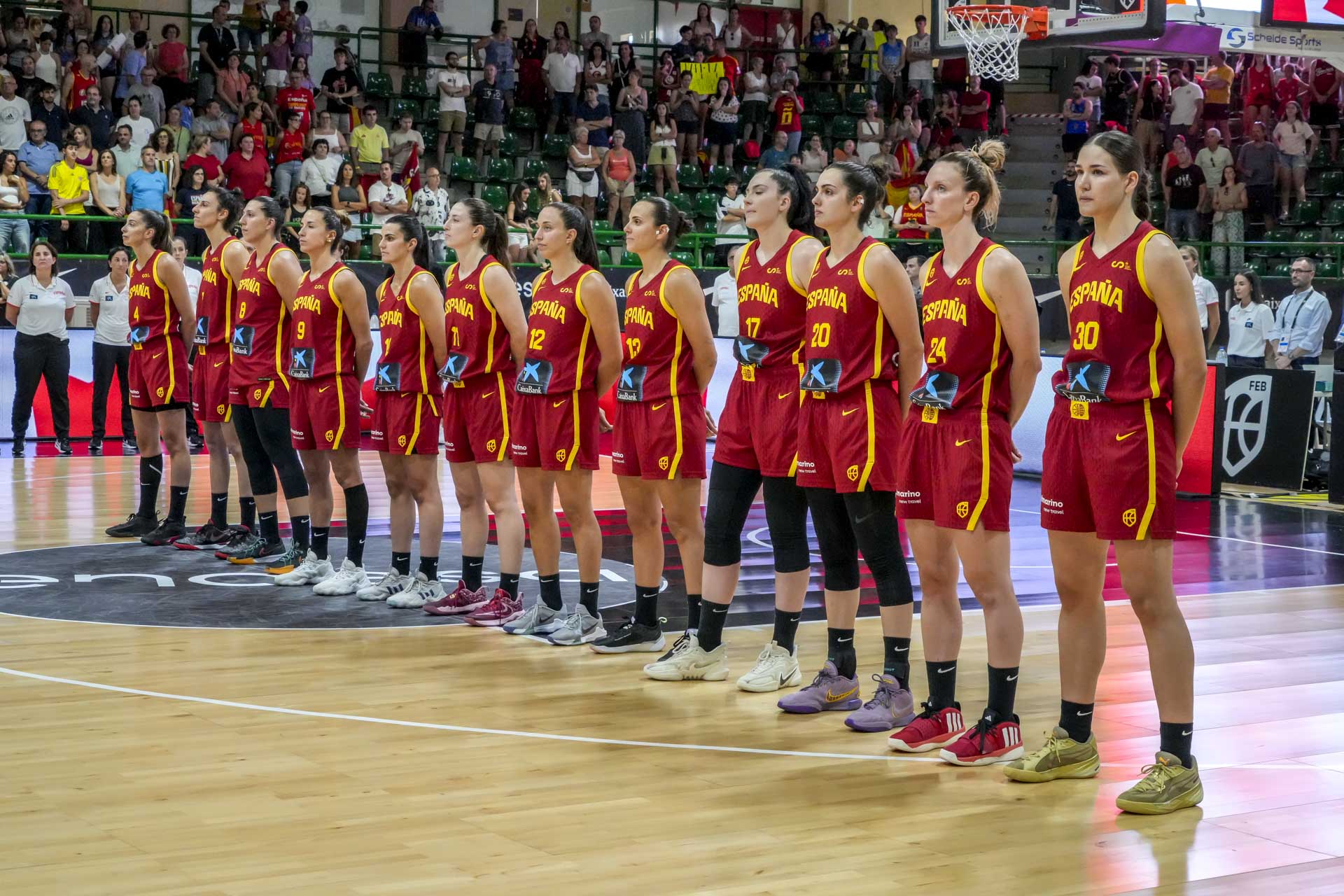 Selección Española vs Canada Baloncesto Femenino
