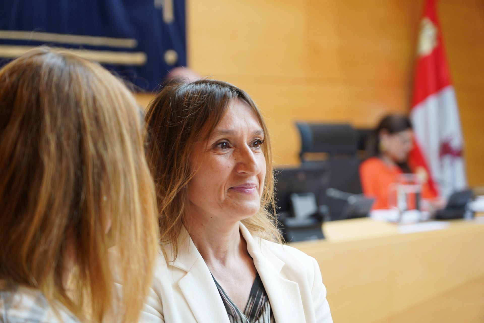 La Consejera de Educación Rocío Lucas.