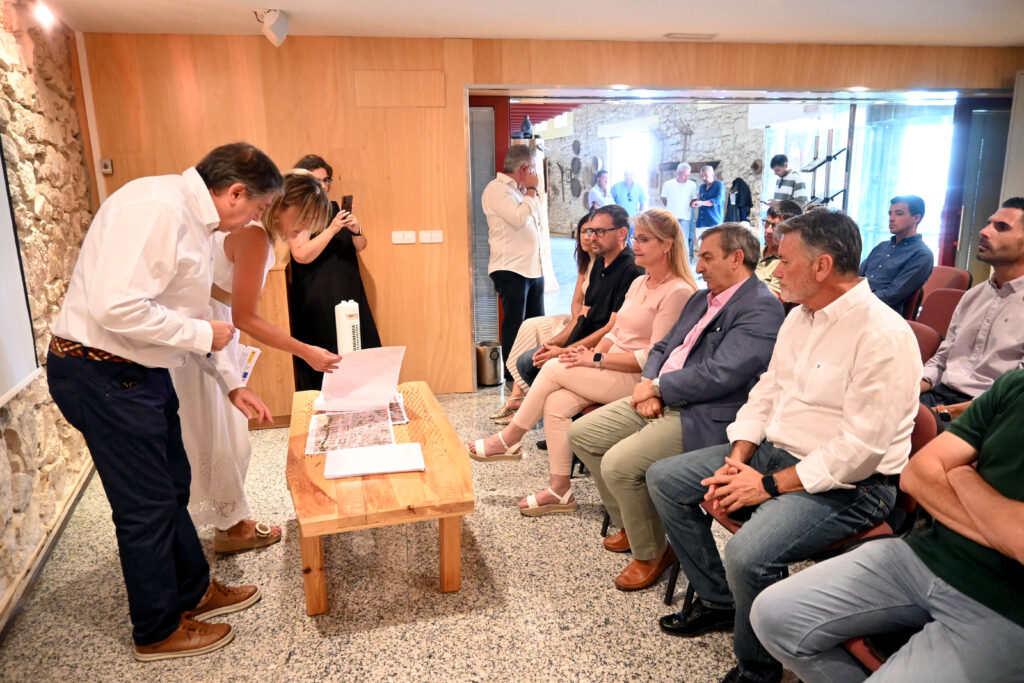 Momento de la presentación del proyecto / Junta de Castilla y León Momento de la presentación del proyecto / Junta de Castilla y León