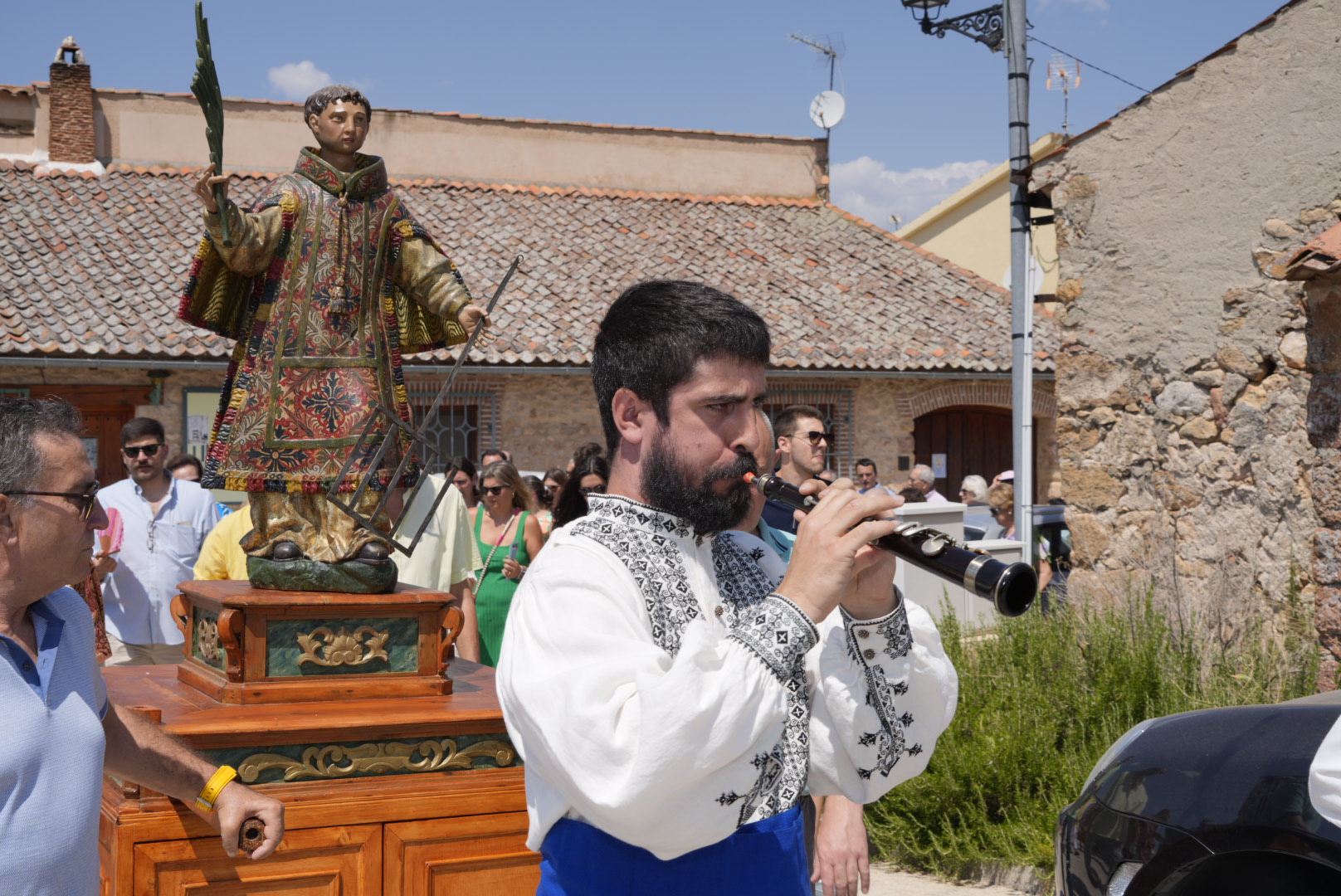 Momento de la procesión.