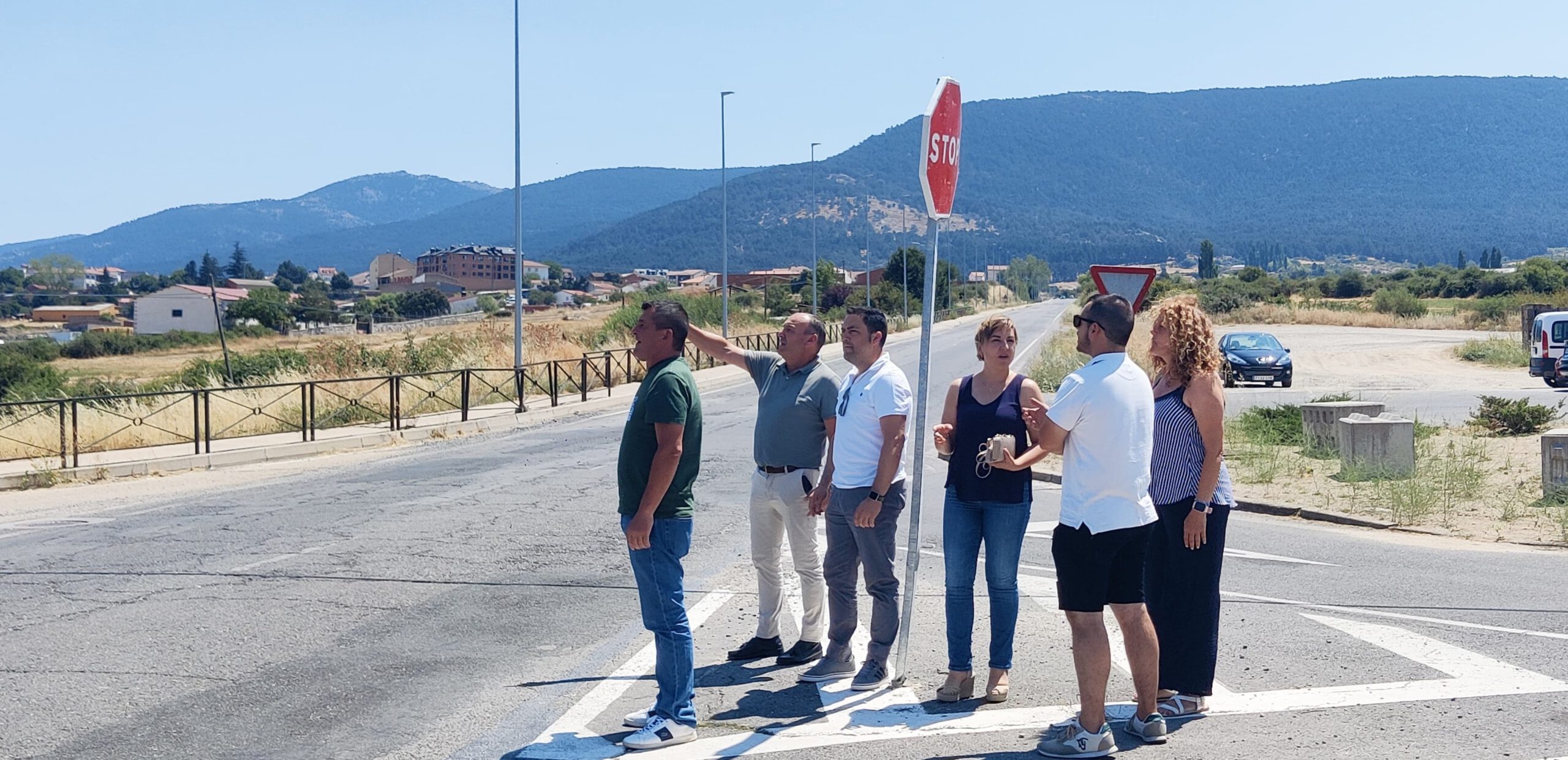 Inspección del alumbrado en El Espinar / AYUNTAMIENTO DE EL ESPINAR