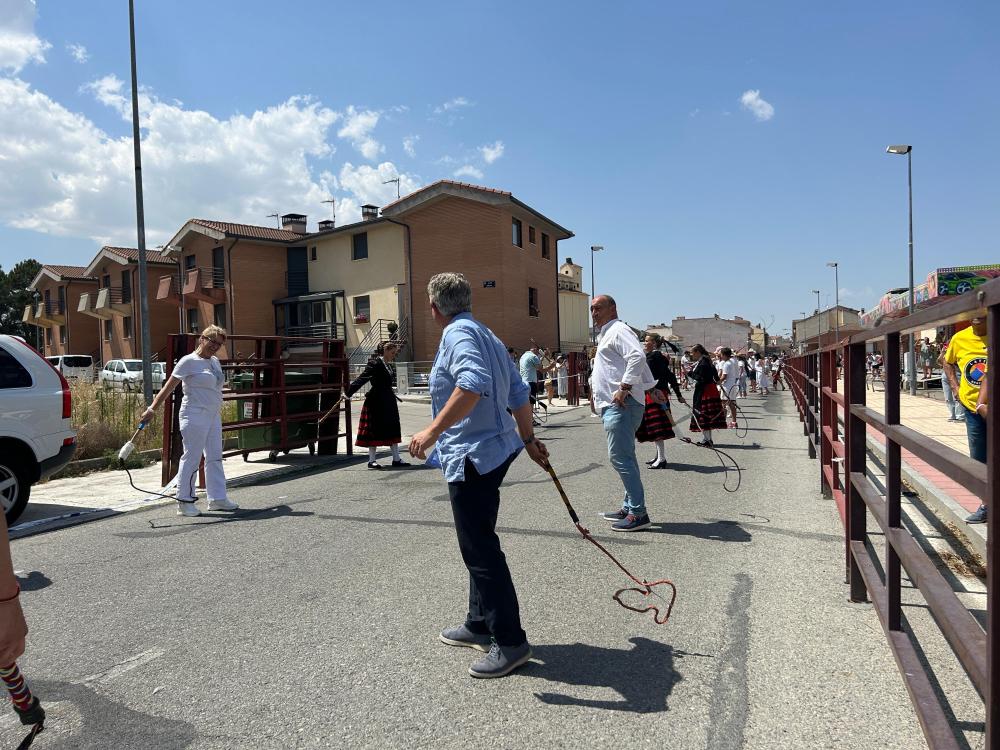 Celebración de la ‘Fiesta de la Tralla’ en Cantalejo / DIPUTACIÓN DE SEGOVIA