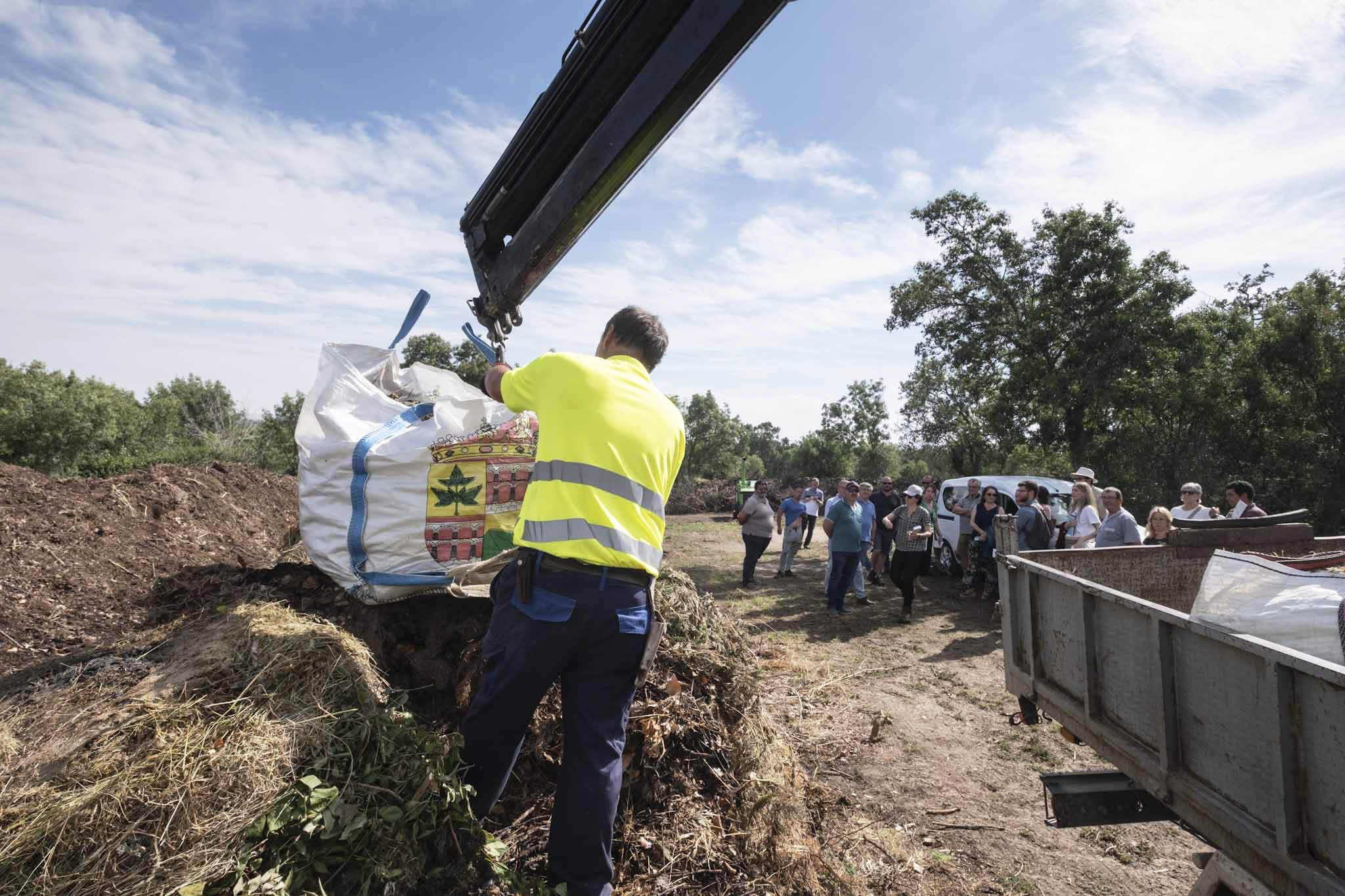 Formacion en compostaje en Ortigosa del Monte