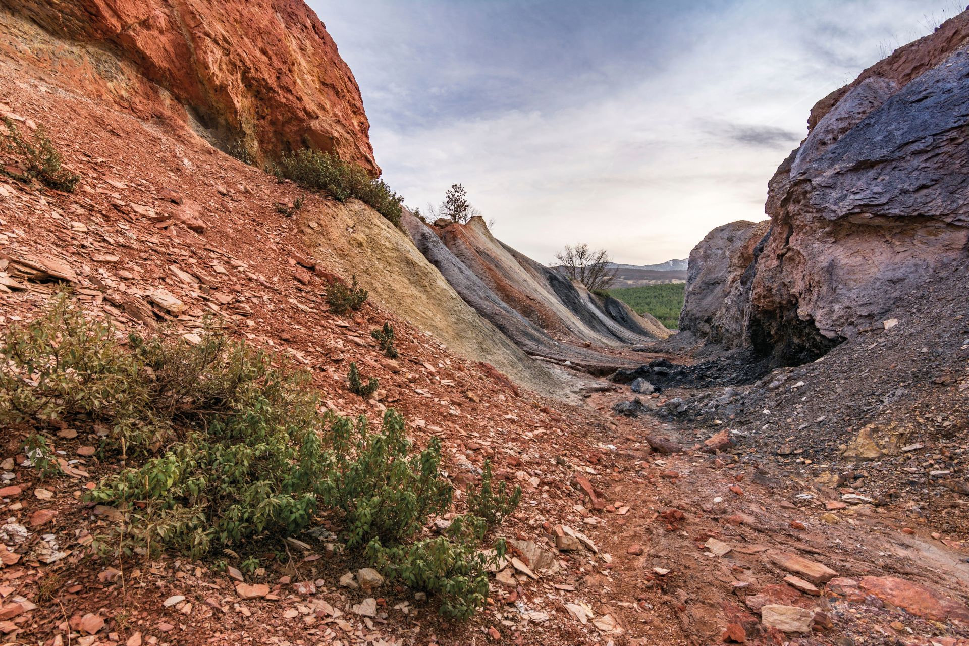 Huellas de la minería. Huellas de la minería.