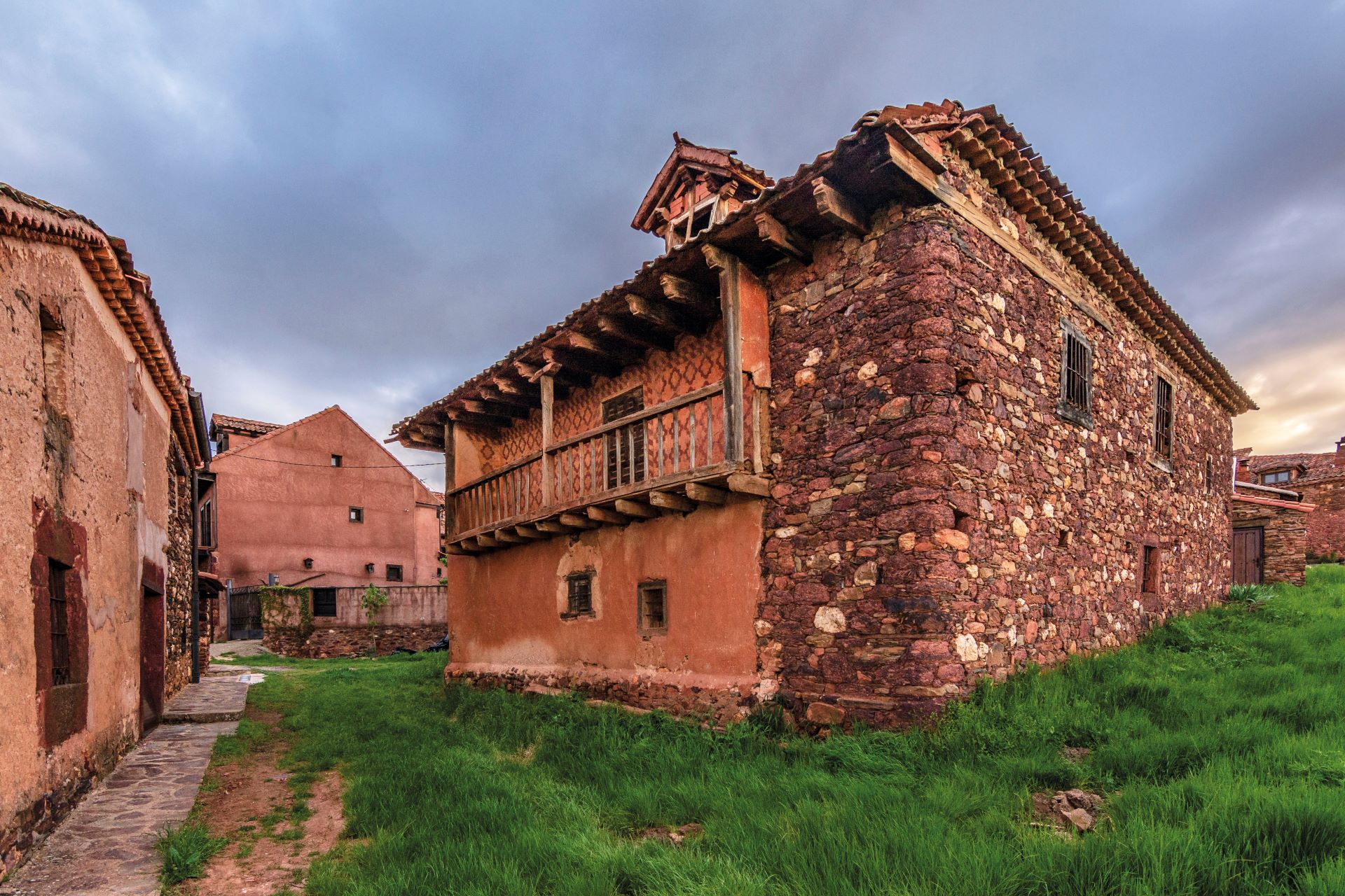 Muestra de arquitectura popular. Muestra de arquitectura popular.