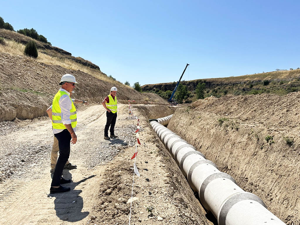 Obras colector valle Tejadilla