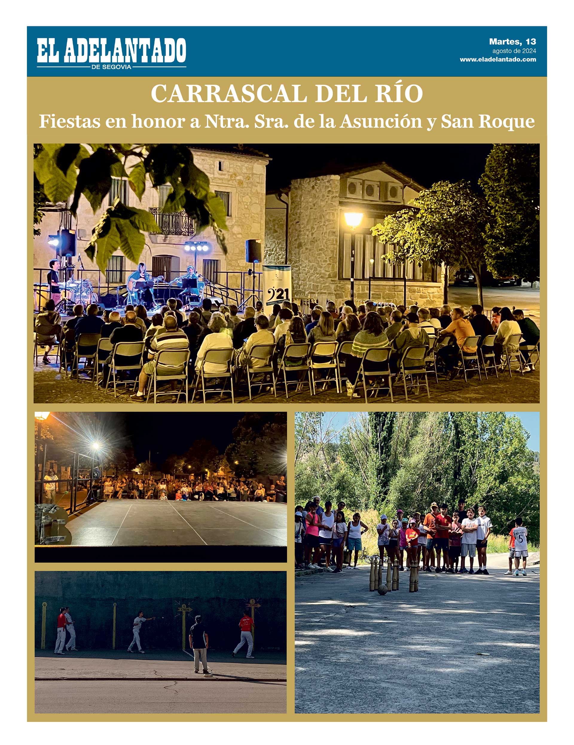 PORTADA SUPLEMENTO FIESTAS EN CARRASCAL DEL RIO