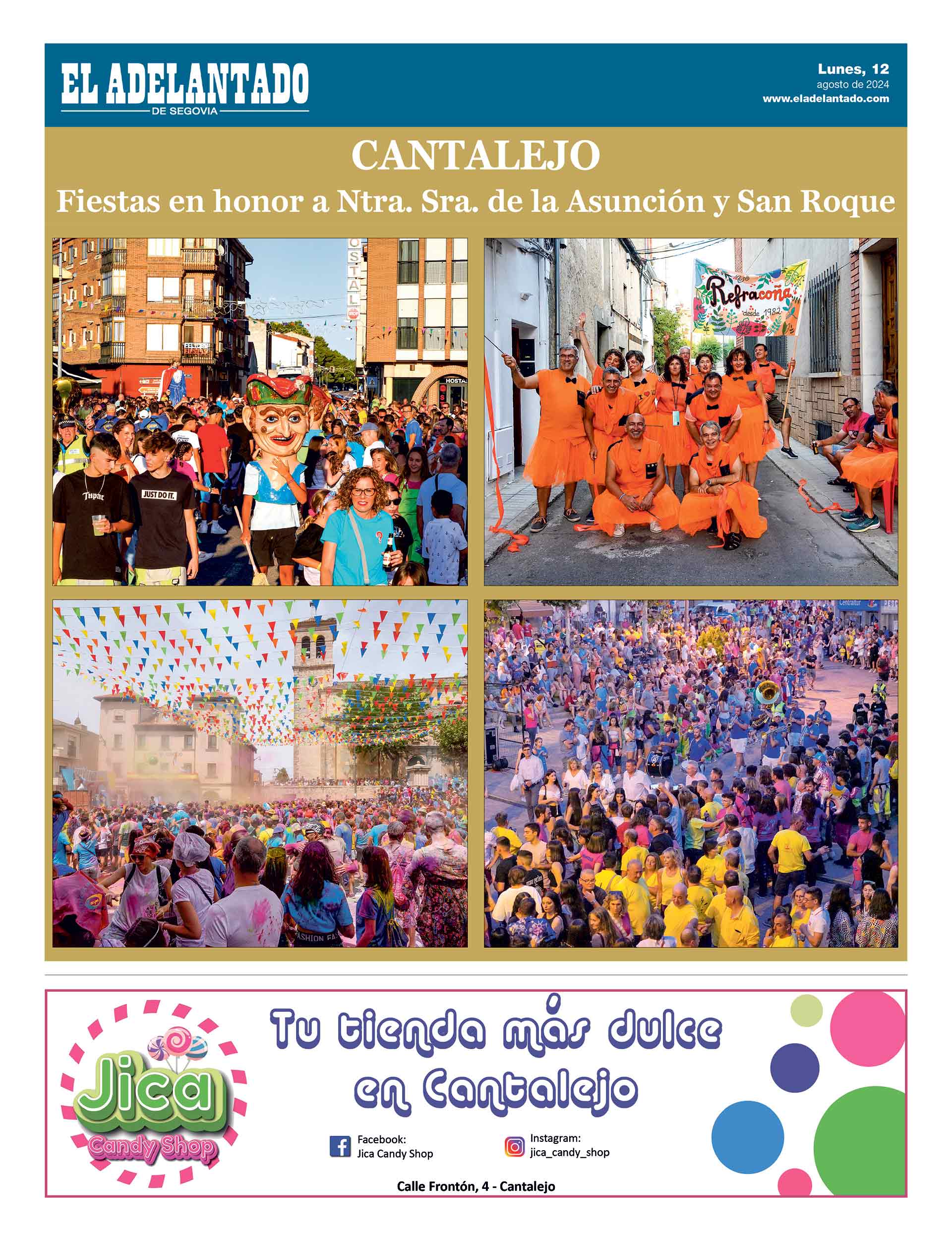 PORTADA SUPLEMENTO FIESTAS EN CANTALEJO 2024